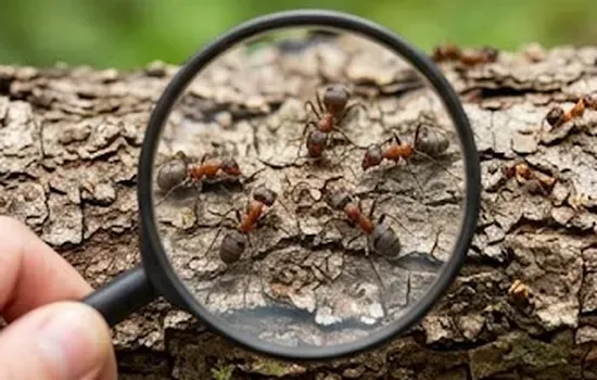 Magnified Ants